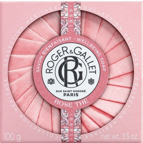 Roger & Gallet Rose Thé Bar of Soap 100g